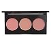 Smashbox Close Up Blush Palette - coral rose peach 3 colors shades