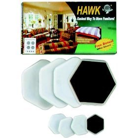 All Purpose Furniture Sliders - 8 Piece Set