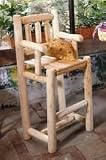Kitchen & Housewares : Rustic Bar Height Bistro Chair 3B