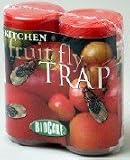 BioCare Non-Toxic Kitchen Fruit Fly Trap - 2 Complete Traps