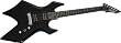 B.C. Rich Warlock Electric Guitar, Black B.C. Rich Warlock Electric Guitar, Black