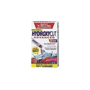Hydroxycut Advanced Drink Mix-Iovate Weightloss TOGO Formula, 21 Packets Lemon (New Formula)