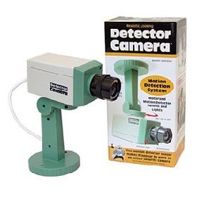 Fake Dummy Security Camera Scan Motion Detector