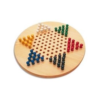 Jeu de dames chinoises en bois Jeu de dames chinoises en bois