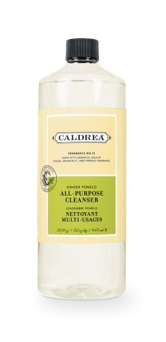 Caldrea All Purpose Cleanser, Ginger Pomelo, 32-Ounce Bottles (Pack of 6) by Caldrea