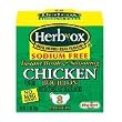 Herb-Ox Bouillon Packets Chicken Instant Broth & Seasoning Sodium Free 8 Ct 1.2 oz Box (Gluten Free)