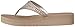 Skechers Cali Women's Vinyassa-Bindu Flip Flop, Taupe, 9 M US