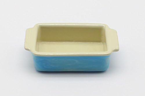 1:12 Dollhouse Miniature, Cookware, Baking, Roasted Dish, Blue