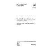ISO 5291:1993, Belt drives - Grooved pulleys for joined classical V-belts - Groove sections AJ, BJ, CJ and DJ (effective system)