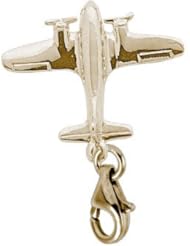 Rembrandt Charms DC-3 Charm with Lobster Clasp