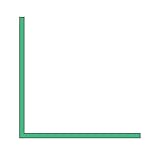 創建　ビニール　各種カラー　カラーアングル　カラーアングル50　2.73ｍ（商品コード：36408/色木目調)