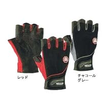 シマノ(SHIMANO) GL-104E ゴアウィンドストッパーグローブ5(5本指出し) レッド M 80220