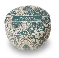 Voluspa French Cade & Lavander Decorative Tin Candle - 4.5 oz