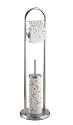 Wenko 17699100 Stand WC Garnitur Bouquet Oro Edelstahl