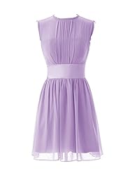 Chiffon/Metallic Sequined Open-Back Beaded Flowy Bridesmaid Dress/Party Dress 