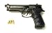 F 92 Black Blank Firing Gun 9mm - Starter Pistol