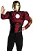 Search : Men Halloween Costumes Iron Man Movie Muscle Chest and Mask Costume Theme Party Outfit
