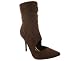SUEDE CUT-OUT BOOTIE