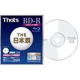 Thats 2�{���Ή�BD-R LTH TYPE 1��(LTH�^�C�v)25GB BR-V25WTY