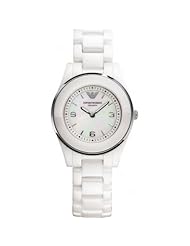 Emporio Armani AR1439 Ladies Ceramic White Watch