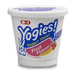 8 in 1 Yogies! Yogurt Treats for Rabbits (Fruit Flavor, 3 1/2 oz.)