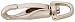1 7/8 Lg., 3/16 Snap opening, 1/4 Size eye, Rust Proof Snap, Swivel Body Decoy Snap, Aluminum Alloy (1 Each)