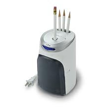 Royal Electric Pencil Sharpener, White (P50)