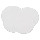 Range Kleen Set of Four Burner Kovers, White