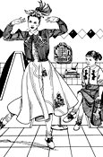 1950's At the Hop Poodle Skirt Pattern