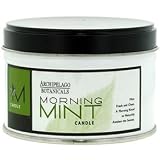 Archipelago Botanicals Morning Mint Candle in a Tin