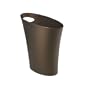 Umbra Skinny Polypropylene Waste Can, Bronze