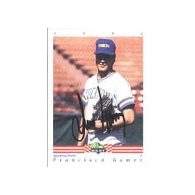 Francisco Gamez, Stockton Ports - Brewers Affiliate, 1992 Classic Best Autographed Card