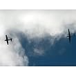 Airplanes (In Sky, From Below) Art Poster Print - 13x19
