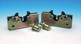 Double rotor latch for doors. Sold in pairs.