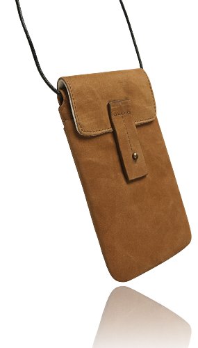 Krusell Tumba Handytasche f&uuml;r Apple iPod Touch 4G 8/16/32GB Nubuck braun
