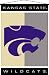 Kansas State Deluxe Wallhanging, Size: 29 x 45