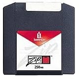 Iomega Zip 250MB Media for PC and MAC - 10 Pack