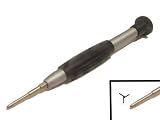 PROFESSIONAL QUALITY SCREW DRIVER WITH RUBBER GRIP AND ROTATING CAP ** Tri-Star/Tri-Claw/Tri-Wing Screwdriver** - works with Nintendo Wii, DS, DS Lite & DSi - Hi-TEC ESSENTIALS