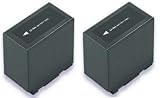 ValuePack (2 Count): Includes EXPEDITED SHIPPING AT CHECKOUT With Extended Performance Replacement Battery for Specific Digital Camera and Camcorder Models / Compatible with Panasonic AG-DVC180A, AG-DVC30, AG-DVC30E, AG-DVC32, AG-DVC33, AG-DVC60, AG-DVC60E, AG-DVC62, AG-DVC63, AG-DVC80, AG-DVX100, AG-DVX100A, AG-HVX200P, AJ-PCS060G ( Portable Hard Disk Unit ), NV-DS29, NV-DS29EG, NV-DS30, NV-DS30A, NV-DS30EG, NV-DS50A, NV-GX7, NV-GX7K,NV-MX1000, NV-MX2500, NV-MX350, NV-MX350A, NV-MX350B