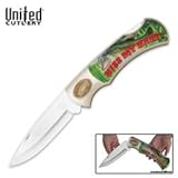 IMAGE OF United Cutlery UC8010 United Edge Kiss My Bass Jumbo Folder