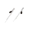 FOSSIL Damen-Ohrringe Rauchquarz 925 Sterlingsilber JF14414040