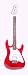 Hurricane by Glen Burton 39 Inch Metallic Red Electric Guitar + Free Gigbag & Strap & Cable