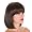 www.frisurentrend.com - schwarz Jessie J Stil Katy Per�cke | Bob Frisur Mode Per�cke