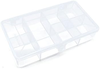 1 PCS Clear Beads Makeup Box 05308 Nail Art Small Parts Plastic Transparent Case Storage Organizer Containers Tackle Box