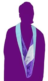 Master's Hood Light Blue (Education)