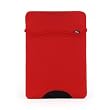 Reversible Macbook 13" and Macbook Air Sleeve by Contour Design - reversible Aurora Red to black