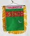 Turkmenistan - Window Hanging Flags