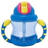 Nuby ツインハンドル・フリップイットマグ/240ml (ブルー)