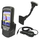 Bargaincell- Brand New HTC Cingular TyTN / 8525 / JasJam / Hermes PDA Smartphone Car Windshield Mount Holder with Charger