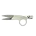 Wisehands 4.5 Inch Sharp Blades Thread Nippers, Stainless Steel with Red Sleeve Cover Made of Rubber
